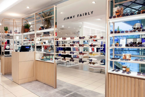 Retail photography for Jimmy Fairly produced by local photographers.